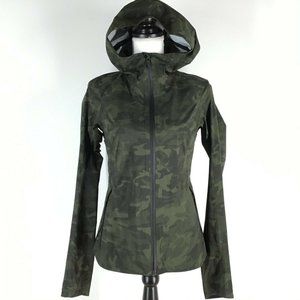 Lululemon Break a Trail Rain Jacket Camo 2